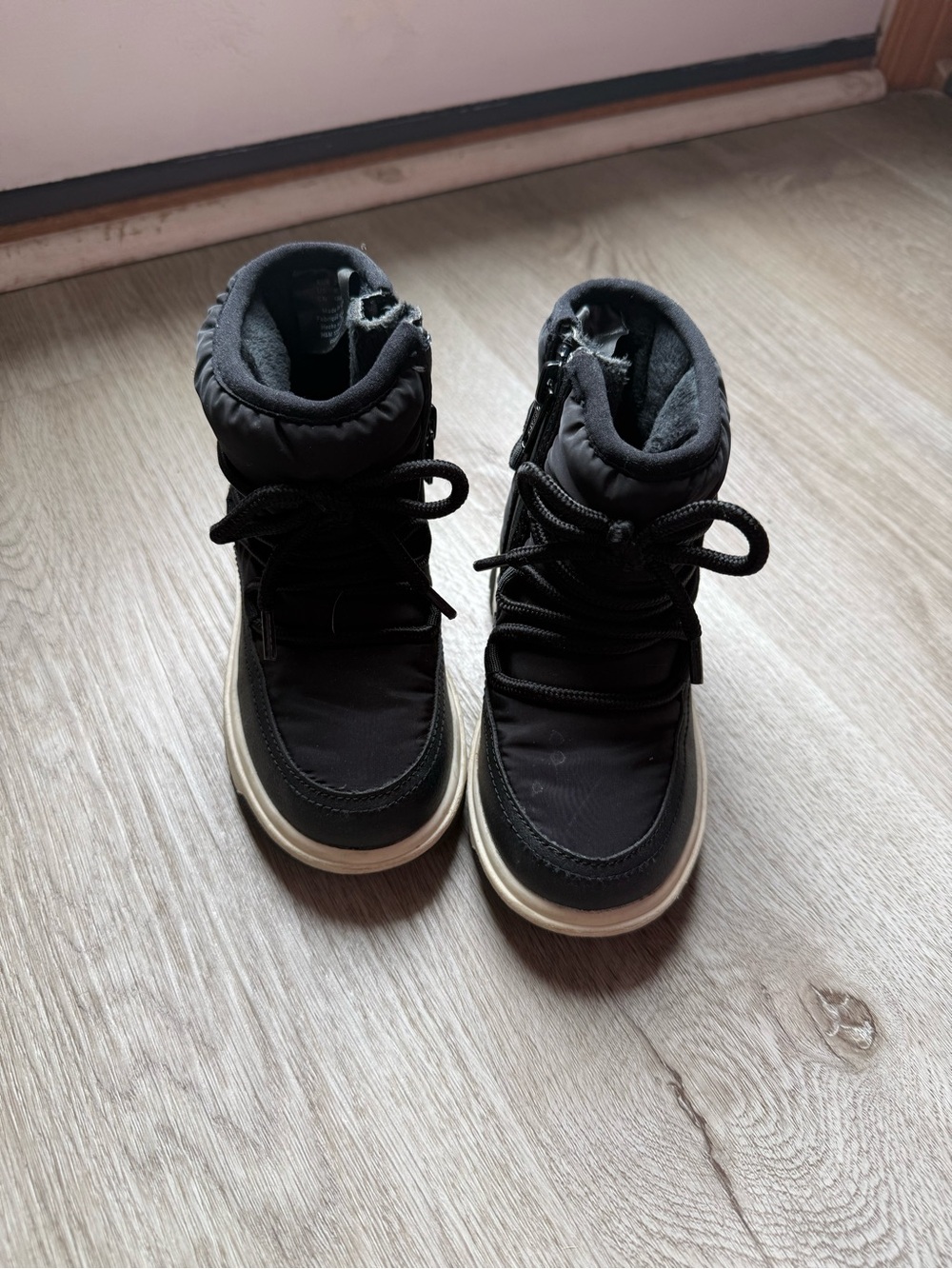 H&M Black Winter Snow Boots
